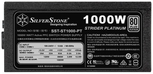 SilverStone Strider Platinum 1,000W Review