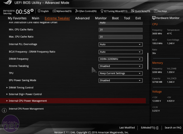 Asus Rampage V Edition 10 Review Asus Rampage V Edition 10 Review - Overclocking, Software and EFI