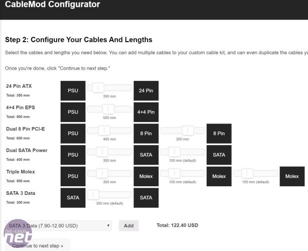 bit-tech Looks at CableMod's Custom Cables CableMod Custom Cables: The Configurator