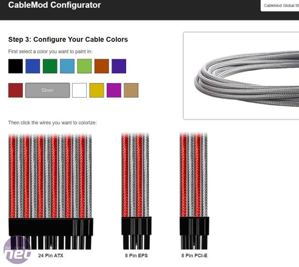 bit-tech Looks at CableMod's Custom Cables CableMod Custom Cables: The Configurator