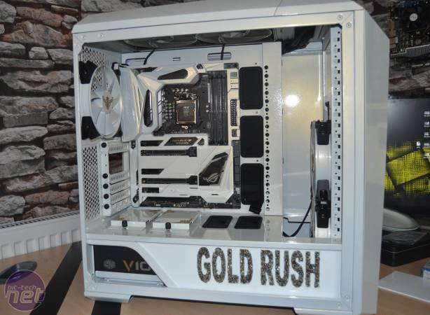 Cooler Master Case Mod World Series 2017 Tower Mods GOLD RUSH (24ct Gold)  by MT. Mods