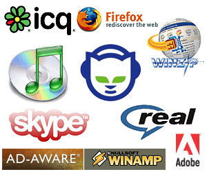 A veritable Who's Who of downloads: the CNET Download.com Top 10 downloads 1996-2005