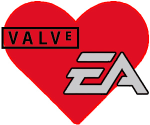Valve get hot & steamy with EA