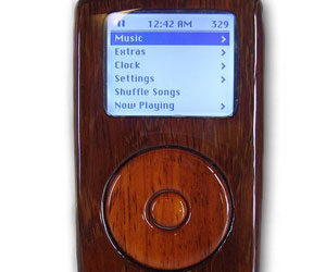 Real Wood iPod by ZapWizard