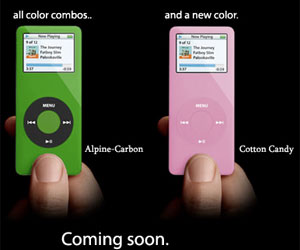 In love with a pink iPod nano