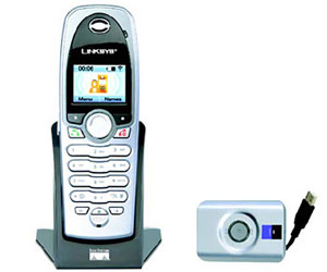 Linksys launch DECT Skype phone
