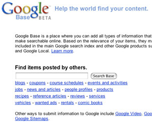 Google Base cuts down on porn