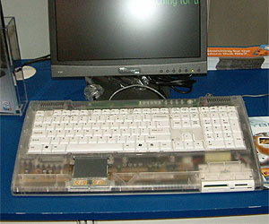 Computer-in-a-keyboard goes retro