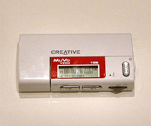 Creative previews surround sound on portable players