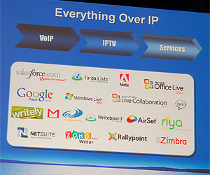 Some of the new IP services currently available.
