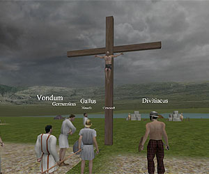 Gamer gets crucified... err, weird?