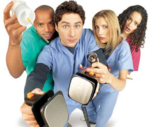 Scrubs, coming to an iPod near you thanks to a deal between NBC and Touchstone Television