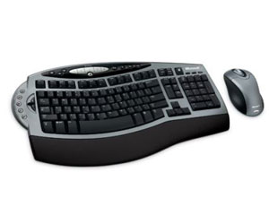 The Wireless Laser Desktop for Mac is Microsoft's first Apple product.