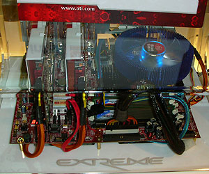 ECS showcases ATI's RD600 chipset