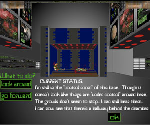 Play Doom as a Flash adventure game