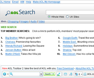 AOL has been accussed of providing malware products.