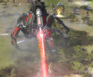 The latest Supreme Commander screenshots are nice but check out this giant, laser-firing metal spider!
