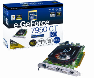 EVGA intros the fastest GeForce 7950 GT