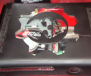 It's not as breath taking as some of the PC case mods but it's certainly cool nonetheless.