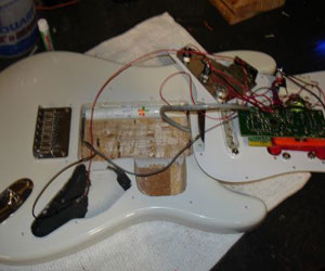 Guitar Hero 2 on a real guitar