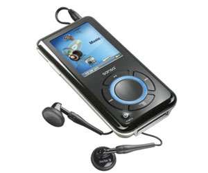The Sandisk Sansa now comes with an FM radio, should you so desire it.