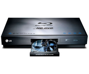 Hybrid HD-DVD and Blu-ray player from LG
