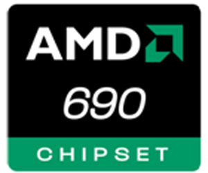 The AMD RS690 chipset: Integrated graphics with X1250, HDMI & HDCP.