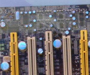 MSI's P6N Diamond has on-board X-Fi, as we reported back in January.