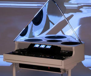 Baby Grand Piano Mod for D.J.s with style