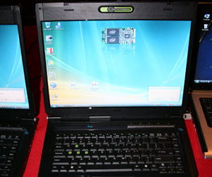 A Santa Rosa laptop, courtesy of Asus.