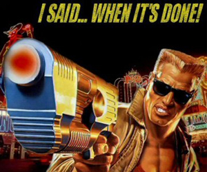 Earth No More is the new title announced by 3D Realms, not Duke Nukem Forever. Surprised? Us neither.