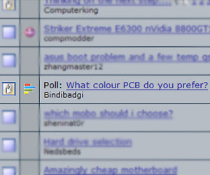 What Colour PCB do you prefer?