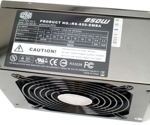 Cooler Master PSU's: crunchy on the outside, 5 year warranty on the inside.