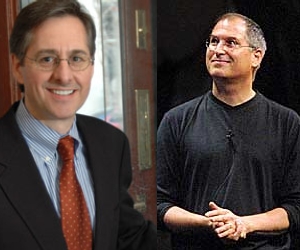 "I'm Steve Jobs..."  "No!  I'm the REAL Steve Jobs..."