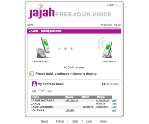 Using JAJAH is quite simple.  If you need convincing, then check out the free trial to see if it suits your needs.