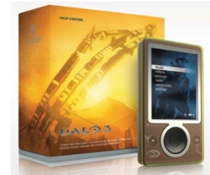 The new Halo 3 Military Edition Zune for all you military folks out there.