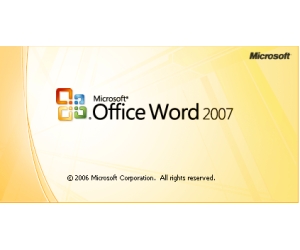 Word 07 and other components of Office 07 use XML as the default file type when saving files.