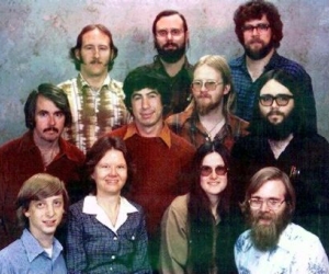 Little did this group know that 20 years after they started the company, Microsoft would be facing antitrust complaints from many countries.