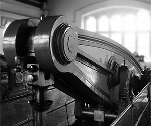 Bristol Water pumping station at Blagdon Lake.