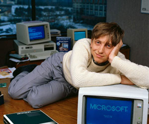 Is Bill Gates masterminding an attempt to take over schools in the UK, or is he just desperate to be a model?