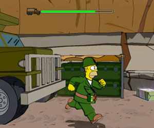 One thing I'll say for The Simpsons Game; the cartoony art style is very nice. 