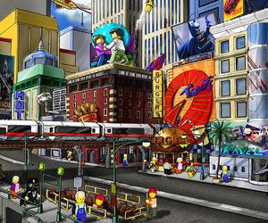Lego Universe is an example of the type of virtual worlds Lord Puttnam is critical of. 