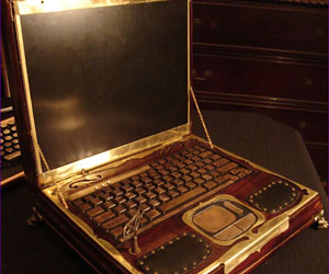 This new mod from Datamancer has a steampunk shell which hides a HP ZT1000.