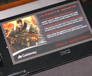 Gateway hits a pretty awesome price point with its P-6831FX notebook.