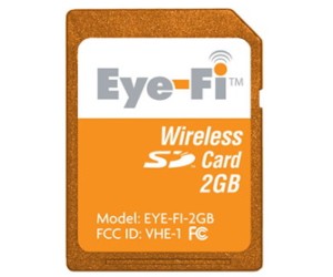 The Eye-Fi card will be a perfect partner for Nikon's D60, although it won't come bundled.