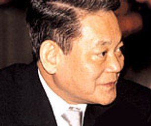 Lee Kun Hee, chairman of Samsung and, if reports are right, a very naughty boy.