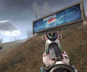 In-game adverts are a controversial issue at best - how do you feel about them in games like BF 2142?