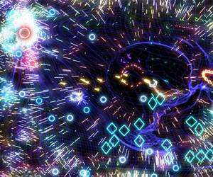 The Geometry Wars developer will be trying to raise money for Marie Curie Cancer Care throughout the year. 
