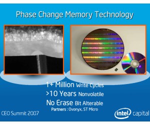 Intel doubles phase change memory
