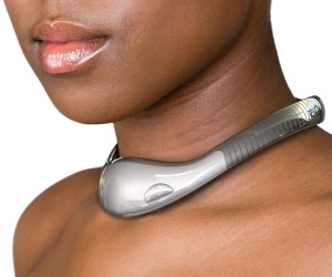 The neck-mounted device records every moment that causes a raised heart rate.  No, really.